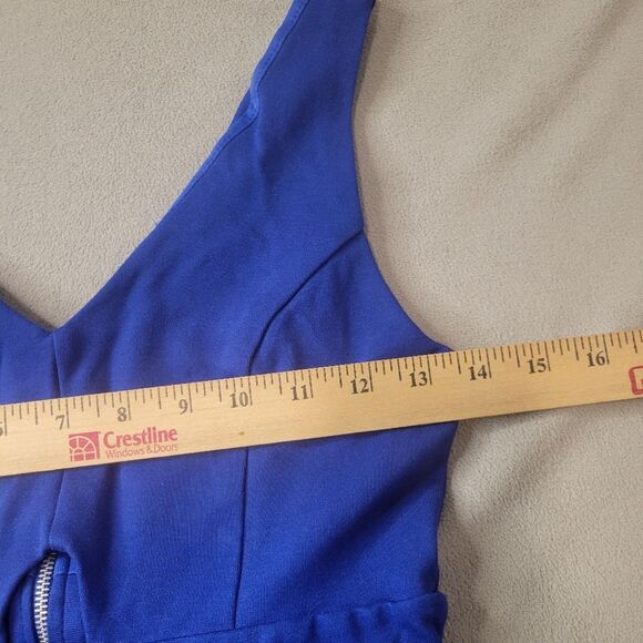Altar'd State Blue Skater Mini Dress Size Small - Picture 5 of 9